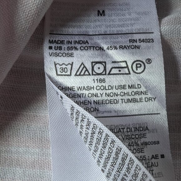 Ocean Current Men’s Striped Hoodie Gray Red Blue Size L Cotton Blend Pullover - Picture 7 of 10